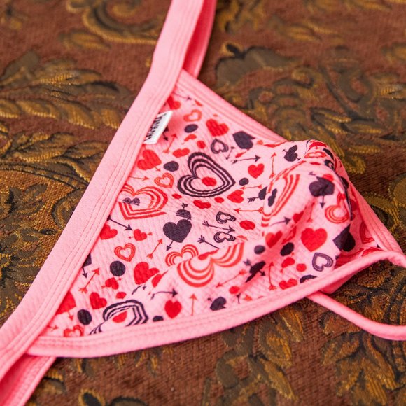 Mens Hot Pink Gstring Handmade - Picture 5 of 6